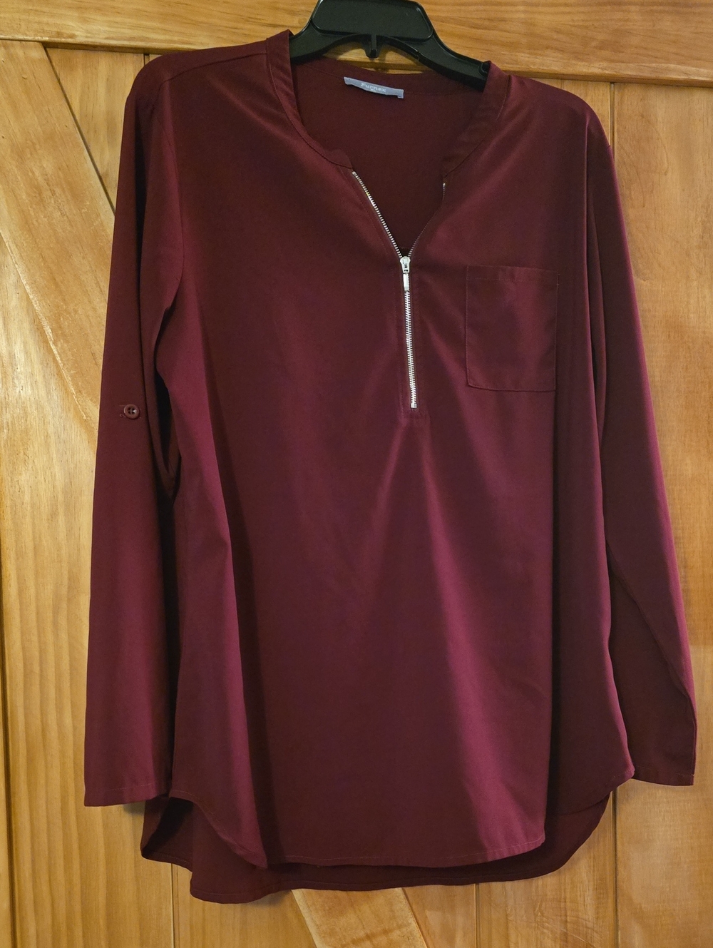 Furnix XL Burgundy Blouse